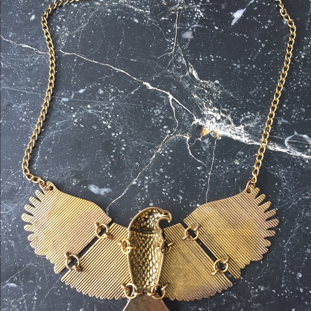 Huge Eagle Pendant Lady GAGaish - Picture 6 of 10